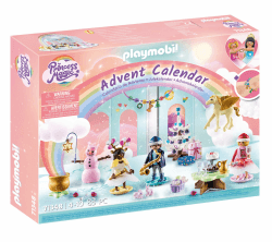PLAYMOBIL | Prinzessinnen Adventskalender | Weihnachtsfest unter dem Regenbogen | Adventszeit voller Überraschungen | Spielspaß für Kinder ab 4 Jahren | 71348 PLAYMOBIL 71348 Adventskalender Weihnachten unter dem Regenbogen