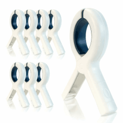 Extra Große Handtuchklammern für Strandliegen 8 Stück,Wäscheklammern ohne Abdruck Stabil 13cm,Handtuch Klammern Groß,Strandtuch Klammern Handtuchclips 8 x Extra Groß
