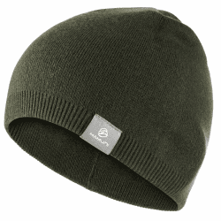 YANIKY Strickmütze Damen Thermo Winter Mütze Herren Beanie Mütze Weich Sportmütze Atmungsaktiv Wintermütze für Herren und Damen Einheitsgröße Military Green