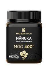 Watson & Son Manuka Honig MGO 400+ 250g | Premium Qualität aus Neuseeland 250 g (1er Pack)