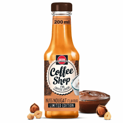Schwartau Coffee Shop Nuss-Nougat Sirup - Barista-Qualität für Kaffee-Kreationen und Kaffeespezialitäten, Kaffeesirup nur mit natürlichen Aromen, 200ml