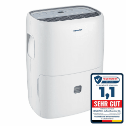 Newentor Luftentfeuchter 25L/Tag - 270W Stromsparender Luftentfeuchter - Für Räume ca. 215m³/80m² - 10 J. Gar. - Raumentfeuchter für Keller - Mit 2M Ablaufschlauch, Abnehmbarem Filter, Timer 25L pro Tag