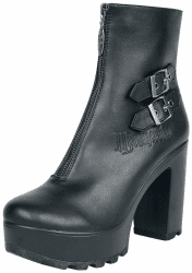 Harry Potter Morsmordre Frauen Boot schwarz Dark Arts, Fan-Merch, Filme, Hogwarts 39 EU Schwarz