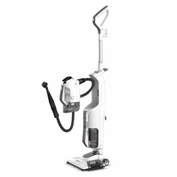 POLTI Vaporetto 3 Clean PTEU0295, Dampfsauger, tötet und beseitigt 99,9%* der Viren, Keime und Bakterien, Weiss, 1800 W