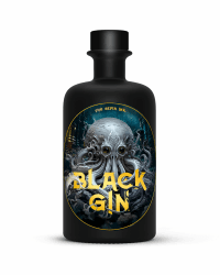 Sepia Ink - Black Gin - 0,5 Ltr. - 40% vol. - Schwarzer Gin mit dunklen Früchten - Vegan