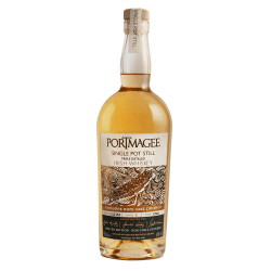 Portmagee Single Pot Still Irish Whiskey I Premium Single Pot Still Whiskey I 3-fach destillierter irischer Whisky aus gemälzter & ungemälzter Gerste I Limited Whisky I Cask Number I 40% Vol. I 0,7 L Single Pot Cask 1