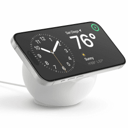 elago MS2 Ladestation Kompatibel mit MagSafe Ladegerät, Premium Ständer Kompatibel mit iPhone 16, 15, 14, 13, 12 [Ladegerät Nicht enthalten] (Weiß)
