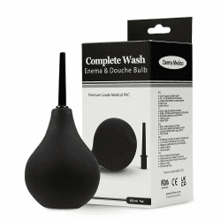 Klistier und Brause-Set, Medizinische Intim Dusche Brause für Frauen und Männer, Silikon Einlauf Zur Darmreinigung, Enthält 2 Klistierspritze Teile, 225 ml Fassungsvermögen