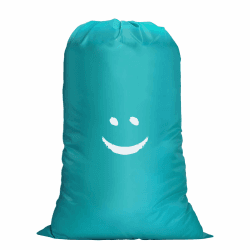 Flintronic Wäschesack Reise, Wasserdicht Wäschebeutel Reise, Schmutzwäsche Wäschesammler, Große Kapazität, Aufbewahrungstasche Wäschebehälter Für die Reise, 61x91 cm (Blau)