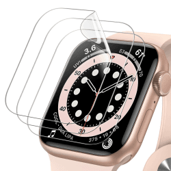 JETech Schutzfolie für Apple Watch SE (2022/2020) /Series 6 5 4 40 mm, Hoch Definition TPU Displayschutz, Ultradünn, 3 Stück Apple Watch SE (2022/2020) /Series 6 5 4 40mm