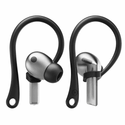 elago EarHooks Ohrbügel Kompatibel mit Samsung Galaxy Buds 3 & Galaxy Buds 3 Pro - Ohrhörer-Zubehör, rutschfest, Ergonomisches Design, Bequeme Passform (Schwarz) EGB3-HOOKS-BK