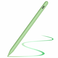 TQQ Stift für iPad 2018-2024, Schnellladefunktion, Palm-Ablehnung, Pencil für Apple iPad Pro M4, iPad Air M2, iPad Pro 13''/12,9''/11'', iPad 10/9/8/7/6, iPad Mini 6/5, iPad Air 5/4/3 Gen Grün