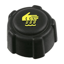 febi bilstein 22085 Kühlerverschlussdeckel für Kühlerausgleichsbehälter , 1 Stück, Schwarz
