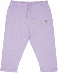 loud + proud Mädchen Slub Jersey, aus Bio Baumwolle, GOTS Zertifiziert Hose 74-80 Lilac