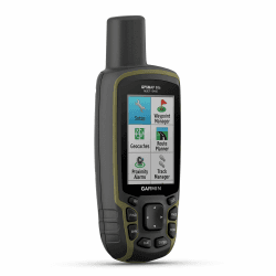 Garmin GPSMAP 65s – robustes GPS-Outdoor-Navi mit vorinstallierter TopoActive Europakarte, 2,6“ Farbdisplay, Barometer & Kompass. Navigation mit 5 Satellitensystemen und Multi-Frequenz-Technologie. GPSMAP 65s Single