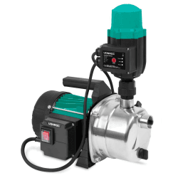 VONROC Hydrophorpumpe/Automatikpumpe – 1000 W – 3500 l/h | Mit Druckschalter – Trockenlaufschutz