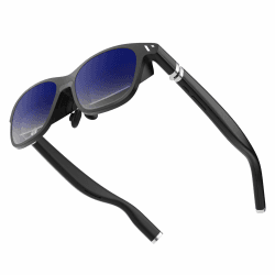 VITURE One XR/AR Brille, 120“ Full HD Display, Harman Sound, für iPhone 16/15 (Spatial Video unterstützt), Steam Deck/ROG Ally/Spielkonsolen/PC/Android, elektrochromer Film