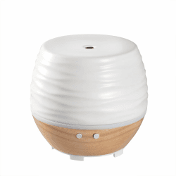 Ellia Ascend Aroma Diffuser - 30ml Ultraschall Befeuchter Lufbefeuchter elektrische Duftlampe mit LED Lichtern, Humidifier, Aromatherapie, Duftlampe für Wohnung, Yoga, Schlafzimmer und Spa