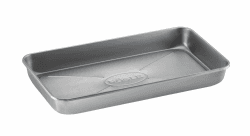 RÖSLE Barbecue Universalschale PRO, Hochwertige Edelstahlschale mit hohem Rand zum Marinieren, Servieren oder als Tropfschale für Gas- und Kohlegrills, Edelstahl 18/10, spülmaschinengeeignet Universalschale Edelstahl Pro Single
