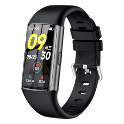 Tipmant Fitness Tracker, 1.47" HD Touchscreen Smartwatch mit Pulsuhr, Schlafmonitor, Schrittzähler, Kalorien,SpO2, Fitness Uhr IP68 Wasserdicht Smart Watch Fitnessuhr für Damen Herren Schwarz