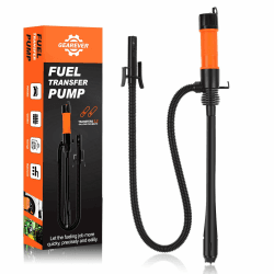 GEAREVER Batteriebetriebene Flüssigkeitstransferpumpe, Elektrische Kraftstoff Umfüllpumpe Siphon Pumpe tragbare Automatische Absaugung Pumpe Benzin Gas 2.6 GPM Angebot bei HelloDeals
