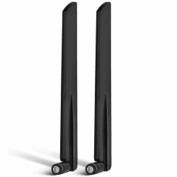 5G LTE Antenne 4G LTE Signal Gain Antenne 8DBI Antenne mit Hochleistungs-Signalverstärkung, 600-6000MHz, LTE Antenne Outdoor für FPV-Kameramonitore, WLAN-Router, USB-Adapter, 2 Stücke