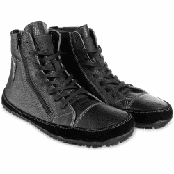 Magical Shoes Barfußschuhe gefüttert für Damen & Herren, Schnürstiefel, Stiefel Winter, minimalistische Halbstiefel, Barfußstiefel, Lederschuhe, Winterschuhe, Minimal Boots, Alaskan 37 EU Weit Alaskan X Light