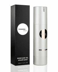 Yasmina of Beauty Smooth Pearl Parfum Oil Frauen - Parfum Damen - Intensiver, Ausgewogener Blumiger Duft - 100% Alkoholfrei - Pflegende Ätherische Öle