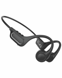 SANOTO Knochenschall Kopfhörer Bluetooth, Open Ear Kopfhörer Bluetooth 5.3,Typ-C-Ladeanschluss, IPX6 wasserdichte Knochenschall Kopfhörer, Bone Conduction Headphones, Zum Joggen, Radfahren Schwarz