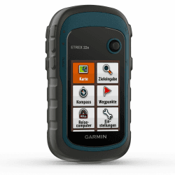 Garmin eTrex 22x – robustes, wasserdichtes GPS-Outdoor-Navi mit 2,2" (5,6 cm) Farbdisplay mit Tastenbedienung, vorinstallierter TopoActive-Europakarte und 25 Std Akkulaufzeit eTrex 22x Single