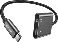 USB C Kopfhörer Adapter und Lade, 2 in 1 Typ USB C Auf 3.5mm Klinke Aux Audio Adapter mit Schnellladen,Kompatibel mit iPhone iPad,Samsung Galaxy,Google Pixel,LG,Sony,Huawei,OnePlus, Xiaomi