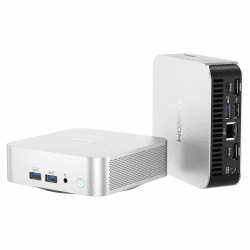 GEEKOM A8 Mini PC, AMD Ryzen 7 8845HS (8 Kerne 16 Threads, bis zu 5,1 GHz) Mini Gaming PC Windows 11 Pro 32 GB DDR5 1TB SSD Mini Computer | AMD Radeon 780M | Wi-Fi 6E | BT5.2 | 8K | AI | A8 R7-8845 32+1T