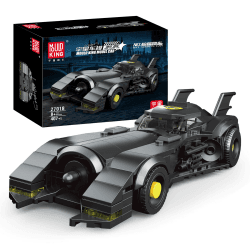 Mould King 27018 Technik Super Auto Bat Sports Car Modell Mit Displaybox Klemmbausteine Bausatz Kompatibel Mit Technologie Spielzeugauto (407 Teile) großes Set für Erwachsene,