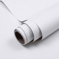 Hode Klebefolie Möbel Selbstklebende Folie Möbelfolie Matt Dekorfolie für Arbeitsplatte Wände Tür Schränke Oberflächenschutz Wasserdicht Tapeten 60X300cm (Weiß) 60x300cm Weiß