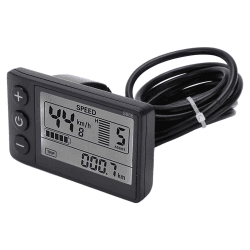 LCD-Display für Elektrofahrräder, 24 V 36 V 48 V S866 LCD-Display für Elektrofahrräder mit SM-Stecker