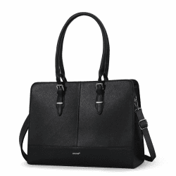 TAN.TOMI Handtasche Damen,Elegant Umhängetasche Tasche Damen, Schultertasche Damen,Shopper Damen Groß für Büro Schule Einkauf mit Kaninchen Pelz Kugel Plüsch Schlüsselring Schwarz.d