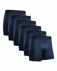 DANISH ENDURANCE Herren Sport-Boxershorts 6er Pack, Sport & Funktionsunterwäsche, Sport Unterhosen Männer, Schnelltrocknend, Elastisch, Atmungsaktiv Blau XXL