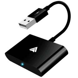 UWECAN Android Auto Wireless Adapter, Wireless Android Auto Adapter Konvertieren Wired Android Auto zu Wireless für Android 11 und Höher, für Autos ab 2017