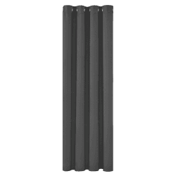 Deconovo Gardinen Blickdicht Ösen Gardinen Schlafzimmer Vorhang Thermo Extra Warm, 180x140 cm(HöhexBreite), Dunkelgrau, 1 Stück H180 x B140 cm (1er Pack) Dunkelgrau