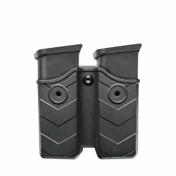 efluky Magazintasche Universal Magazin Holster Pistole Clip Passt für Walther P99/HK/CZ/Glock 17 19/Sig Sauer/9mm Softair Magazin Holster, Belt Clip 60° Einstellbar