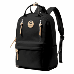 HYC00 Schultaschen Schulrucksack Teenager Mädchen Jungen Schulranzen College-Rucksack Schultasche Mädchen Freizeitrucksack Daypack Rucksack Schule Damen Bookbag Multi-Tasche Backpack School Bag E1-schwarz M