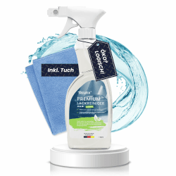 Treufix - Premium Auto Lackreiniger Detailer [ÖKOLOGISCH] 500ml I maximale Reinigungskraft gegen hartnäckigen Schmutz, Staub, Insektenreste, Vogelkot für Tiefenglanz -Made in DE Inkl. Mikrofasertuch