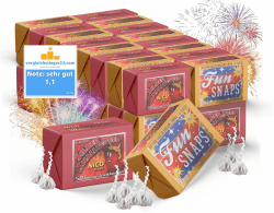 TK Gruppe Timo Klingler 500x Knallerbsen Happysparks® - Fun Snaps Silvester wie Knallteufel Knaller für Jugendlichen & Kinder 500 Stk.