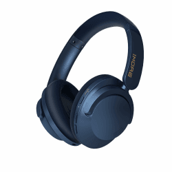 1MORE SonoFlow Pro Over-Ear Kopfhörer Kabellos, LDAC Hi-Res Wireless Audio, Active Noise Cancelling, 100H Spielzeit, Schnellladung, 3.5MM Kabel, Bluetooth 5.4, KI Anruf Geräuschunterdrückung (Blau)
