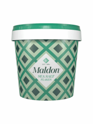 MALDON - Meersalzflocken 570g | Zart-knusprige Salzflocken aus natürlichen Mineralien | Meersalz Flakes mit reinem Geschmack. Ideal auch als Dekoration für Cocktails | Inhalt: 570g 570 g (1er Pack) Single