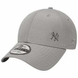 New Era New York Yankees 9FORTY Adjustable Cap - Flawless Logo - Navy Einheitsgröße Grau
