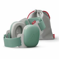 Alpine Muffy Baby – 24 dB, verbesserter Gehörschutz für Babys und Kleinkinder bis 4 Jahre, sicher und beruhigend, ideal auf Reisen, für gut befunden von Babys, Grün
