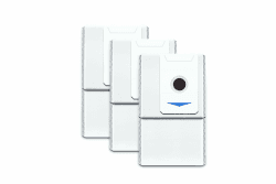 ECOVACS antibakterieller Staubbeutel, für DEEBOT T30 PRO Omni / T30 Omni Saugerroboter, 3er-Pack, Originalzubehör