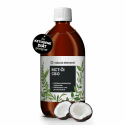 MCT-Öl C8 – 500ml für deine Keto Diät – 100% Kokosöl – für Ketogene Ernährung – geschmacks- und geruchsneutral – vegan, ohne unnötige Zusätze – in Deutschland produziert
