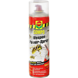 Compo Wespen Power-Spray, Inkl. Power-Düse, Sofort- und Langzeitwirkung, 500 ml Power-Spray 0.5 ml (1er Pack)